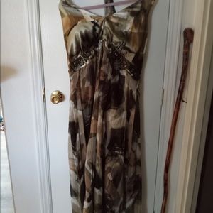 Dress barn dress.  Wear this out to dinner or dinner show.